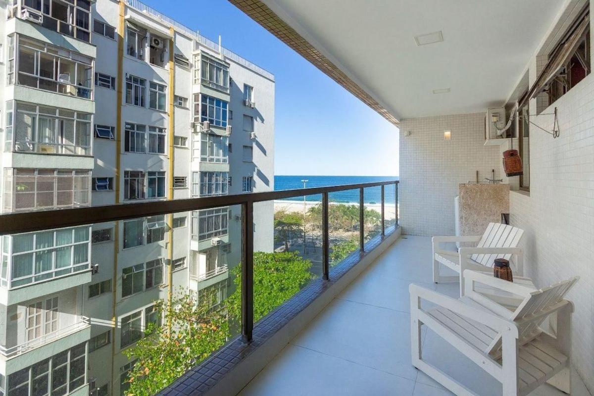 Flat Praia De Copacabana - Pe Na Areia Rio de Janeiro Dış mekan fotoğraf