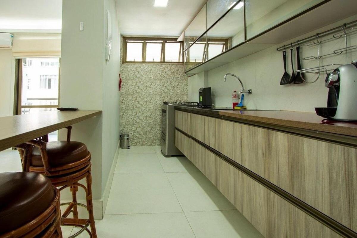 Flat Praia De Copacabana - Pe Na Areia Rio de Janeiro Dış mekan fotoğraf