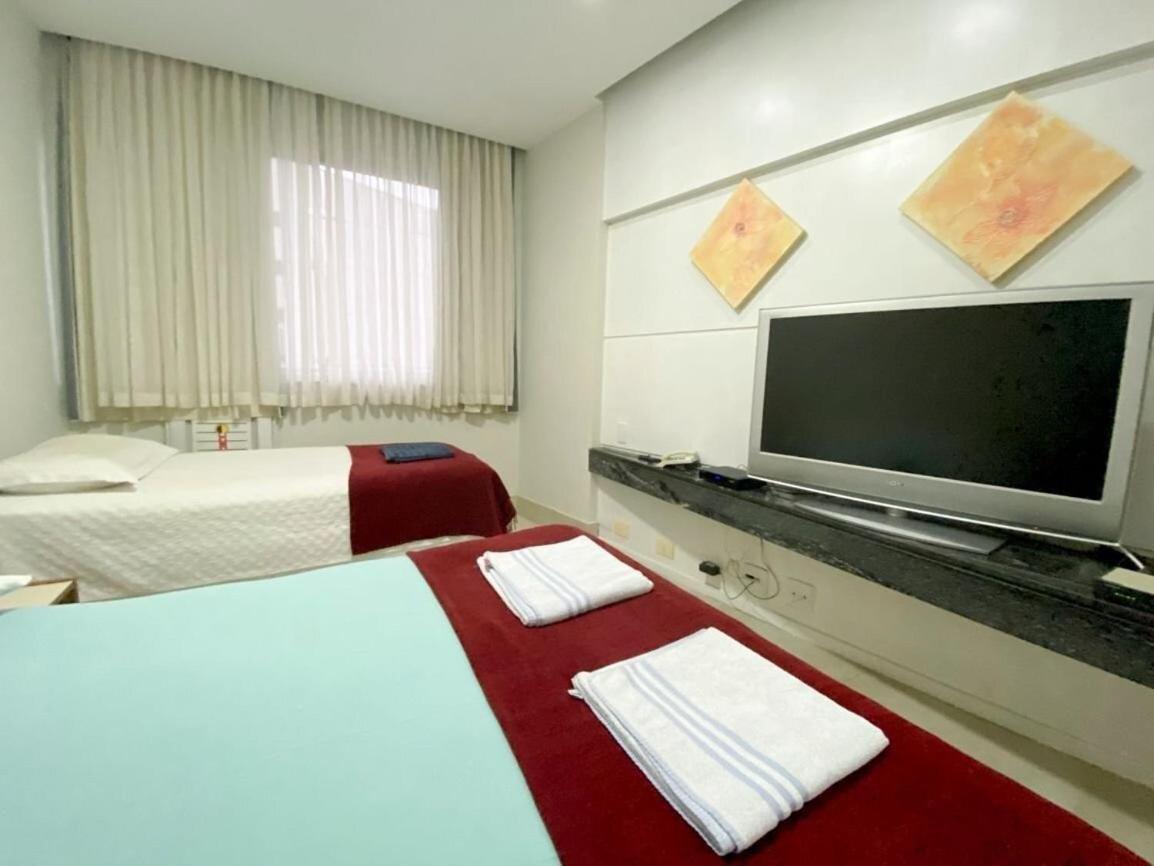 Flat Praia De Copacabana - Pe Na Areia Rio de Janeiro Dış mekan fotoğraf