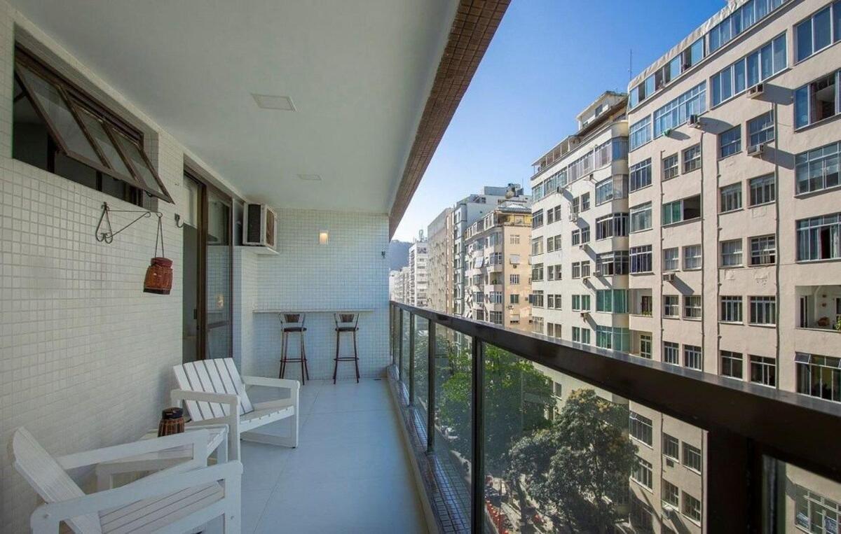 Flat Praia De Copacabana - Pe Na Areia Rio de Janeiro Dış mekan fotoğraf