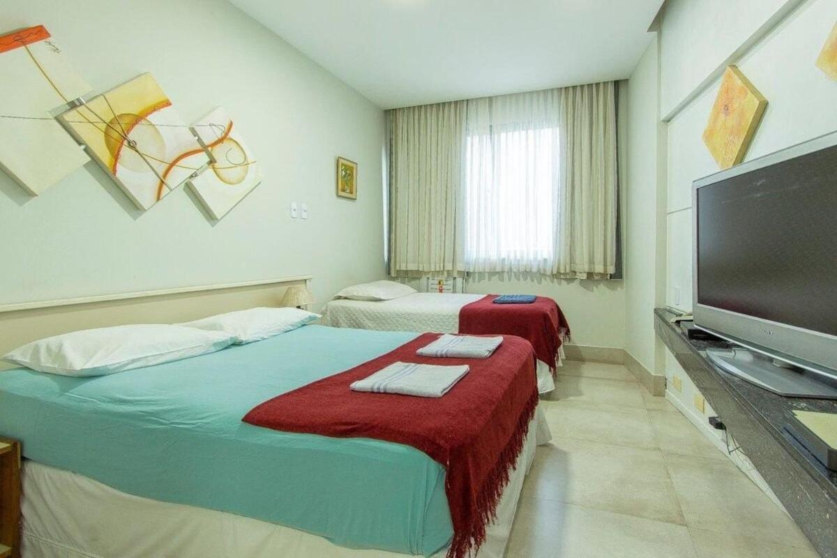 Flat Praia De Copacabana - Pe Na Areia Rio de Janeiro Dış mekan fotoğraf