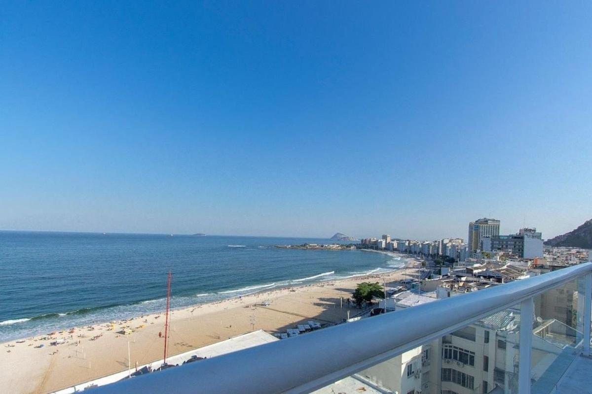 Flat Praia De Copacabana - Pe Na Areia Rio de Janeiro Dış mekan fotoğraf