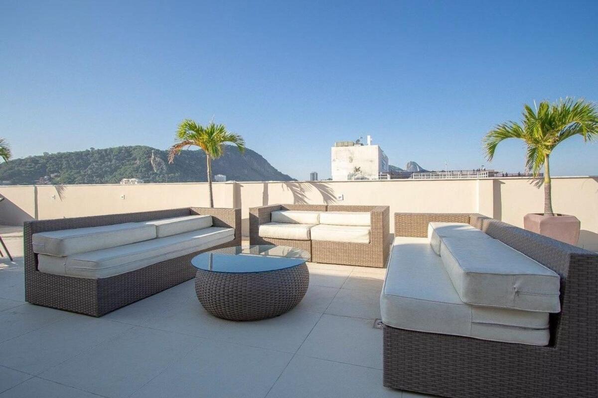 Flat Praia De Copacabana - Pe Na Areia Rio de Janeiro Dış mekan fotoğraf